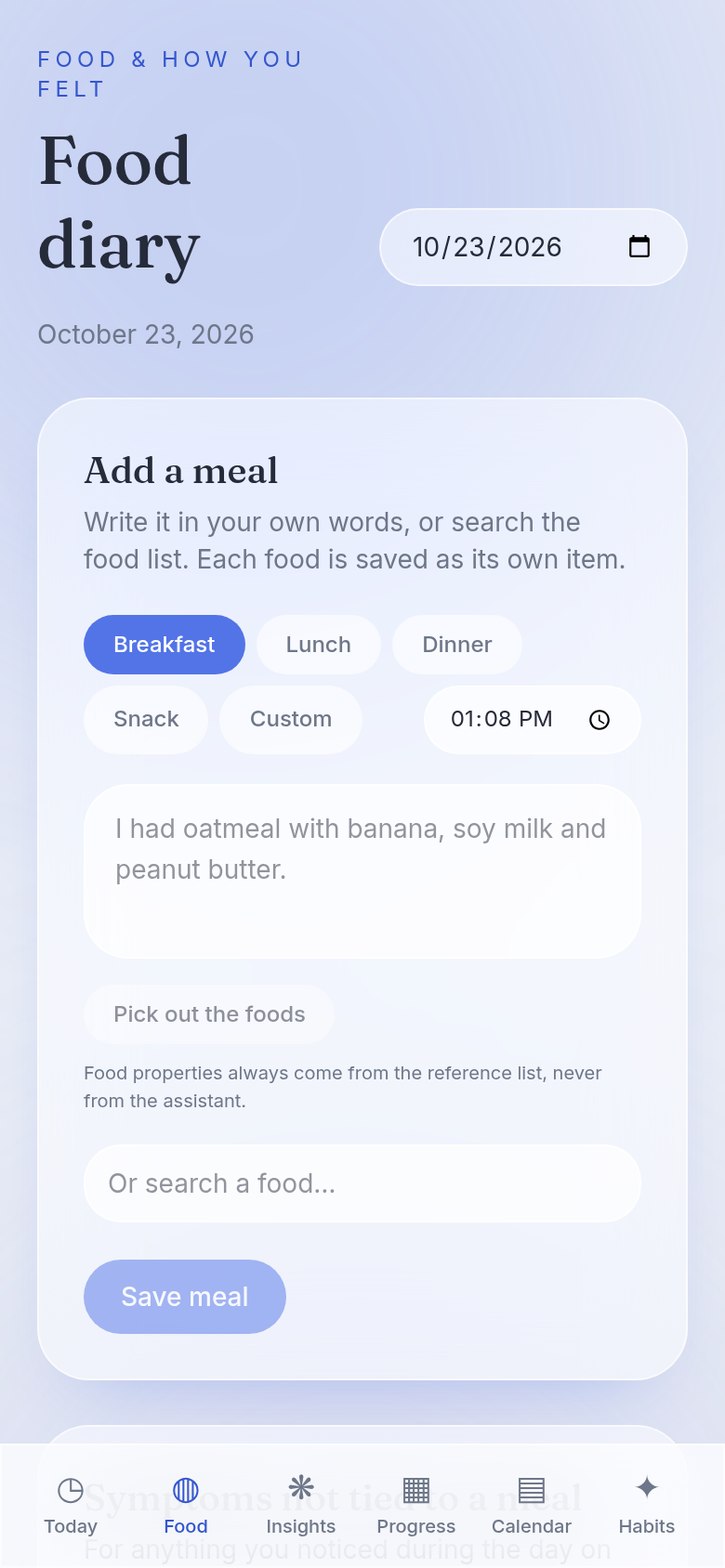 Dailywell mobile design 2